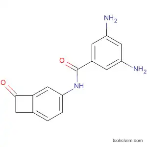 Molecular Structure of 639824-53-6 (Benzamide, 3,5-diamino-N-(8-oxobicyclo[4.2.0]octa-1,3,5-trien-3-yl)-)