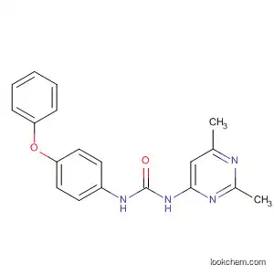 Molecular Structure of 639849-89-1 (Urea, N-(2,6-dimethyl-4-pyrimidinyl)-N'-(4-phenoxyphenyl)-)