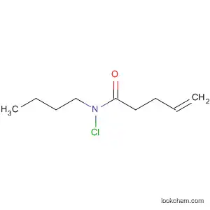Molecular Structure of 647027-75-6 (4-Pentenamide, N-butyl-N-chloro-)