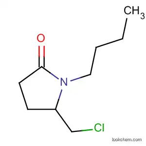 Molecular Structure of 647027-84-7 (2-Pyrrolidinone, 1-butyl-5-(chloromethyl)-)