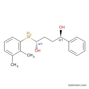 Molecular Structure of 647028-19-1 (1,4-Butanediol, 1-(dimethylphenylsilyl)-4-phenyl-, (1R,4R)-rel-)