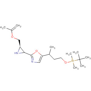 Oxazole,
5-[3-[[(1,1-dimethylethyl)dimethylsilyl]oxy]-1-methylpropyl]-2-[(2S,3R)-3-[
(2-propenyloxy)methyl]-2-aziridinyl]-