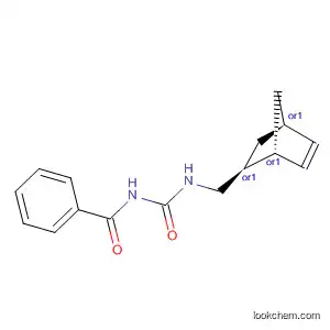 Molecular Structure of 647029-57-0 (Benzamide,
N-[[[(1R,2S,4R)-bicyclo[2.2.1]hept-5-en-2-ylmethyl]amino]carbonyl]-,
rel-)
