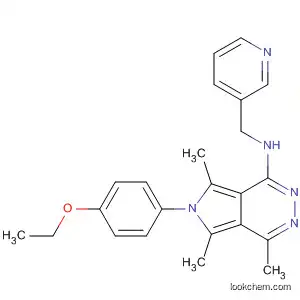 Molecular Structure of 647848-14-4 (6H-Pyrrolo[3,4-d]pyridazin-1-amine,
6-(4-ethoxyphenyl)-4,5,7-trimethyl-N-(3-pyridinylmethyl)-)