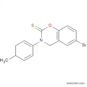 Molecular Structure of 647849-55-6 (2H-1,3-Benzoxazine-2-thione, 6-bromo-3,4-dihydro-3-(4-methylphenyl)-)