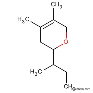 Molecular Structure of 648882-77-3 (2H-Pyran, 3,6-dihydro-4,5-dimethyl-2-(1-methylpropyl)-)