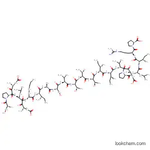 Molecular Structure of 648883-63-0 (L-Proline,
L-seryl-L-a-aspartyl-L-prolyl-L-a-aspartyl-L-leucyl-L-lysyl-L-isoleucyl-L-alan
yl-L-seryl-L-valyl-L-threonyl-L-threonyl-L-threonyl-L-isoleucyl-L-isoleucyl-L-a
-aspartyl-L-valyl-L-prolyl-L-leucyl-L-isoleucyl-L-arginyl-)