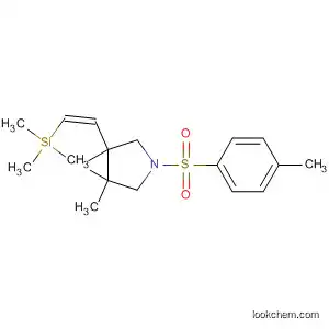 Molecular Structure of 648900-82-7 (3-Azabicyclo[3.1.0]hexane,
1-methyl-3-[(4-methylphenyl)sulfonyl]-5-[(1Z)-2-(trimethylsilyl)ethenyl]-)