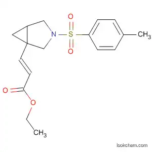 Molecular Structure of 648900-85-0 (2-Propenoic acid,
3-[3-[(4-methylphenyl)sulfonyl]-3-azabicyclo[3.1.0]hex-1-yl]-, ethyl ester,
(2E)-)