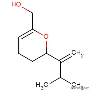 Molecular Structure of 649570-23-0 (2H-Pyran-6-methanol, 3,4-dihydro-a-(2-methyl-1-methylenepropyl)-)