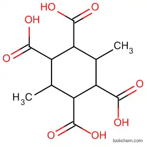 Molecular Structure of 650622-15-4 (1,2,4,5-Cyclohexanetetracarboxylic acid, 3,6-dimethyl-)