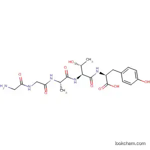 Molecular Structure of 651313-06-3 (L-Tyrosine, glycylglycyl-L-alanyl-L-threonyl-)