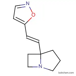 Molecular Structure of 651314-06-6 (1-Azabicyclo[3.2.0]heptane, 5-[(1E)-2-(5-isoxazolyl)ethenyl]-)