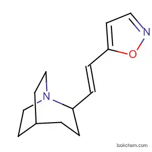 Molecular Structure of 651314-66-8 (1-Azabicyclo[3.2.2]nonane, 2-[(1E)-2-(5-isoxazolyl)ethenyl]-)