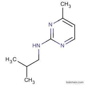 Molecular Structure of 651718-73-9 (2-Pyrimidinamine, 4-methyl-N-(2-methylpropyl)-)