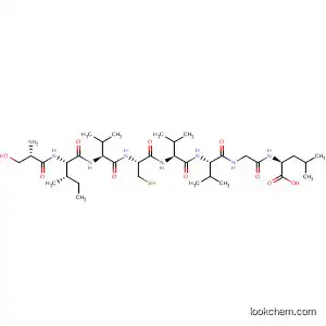 Molecular Structure of 651779-19-0 (L-Leucine, L-seryl-L-isoleucyl-L-valyl-L-cysteinyl-L-valyl-L-valylglycyl-)