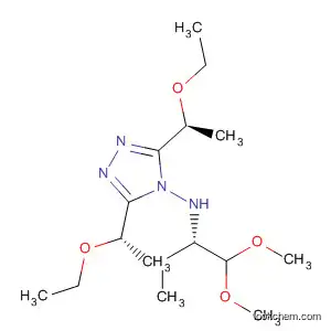 Molecular Structure of 652538-36-8 (4H-1,2,4-Triazol-4-amine,
N-[(1S)-1-(dimethoxymethyl)propyl]-3,5-bis[(1S)-1-ethoxyethyl]-)