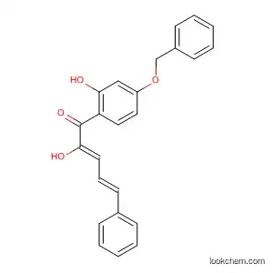 Molecular Structure of 652539-11-2 (2,4-Pentadien-1-one,
2-hydroxy-1-[2-hydroxy-4-(phenylmethoxy)phenyl]-5-phenyl-, (2Z,4E)-)