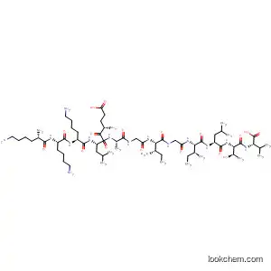 Molecular Structure of 652985-34-7 (L-Valine,
L-lysyl-L-lysyl-L-lysyl-L-a-glutamyl-L-leucyl-L-alanylglycyl-L-isoleucylglycyl-L-
isoleucyl-L-leucyl-L-threonyl-)