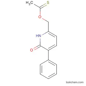 Molecular Structure of 653586-14-2 (Ethanethioic acid, S-[(1,6-dihydro-6-oxo-5-phenyl-2-pyridinyl)methyl]
ester)