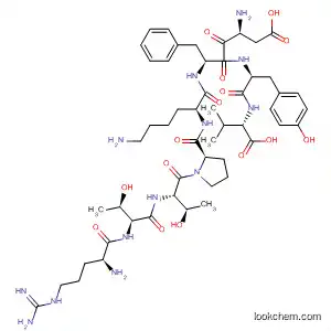 Molecular Structure of 654652-75-2 (L-Valine,
L-arginyl-L-threonyl-L-threonyl-L-prolyl-L-lysyl-L-a-aspartyl-L-phenylalanyl-L
-tyrosyl-)