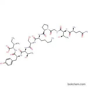 Molecular Structure of 654652-94-5 (L-Isoleucine,
L-glutaminyl-L-threonylglycyl-L-prolyl-L-lysyl-L-seryl-L-threonyl-L-tyrosyl-)