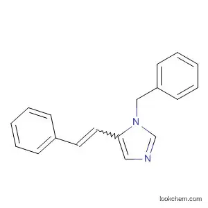 Molecular Structure of 654653-15-3 (1H-Imidazole, 5-(2-phenylethenyl)-1-(phenylmethyl)-)