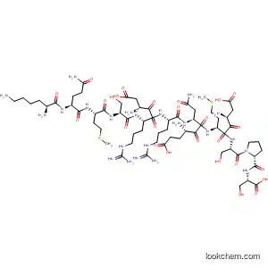 Molecular Structure of 654667-71-7 (L-Serine,
L-lysyl-L-glutaminyl-L-methionyl-L-seryl-L-a-aspartyl-L-arginyl-L-arginyl-L-a
-glutamyl-L-asparaginyl-L-a-aspartyl-L-methionyl-L-seryl-L-prolyl-)