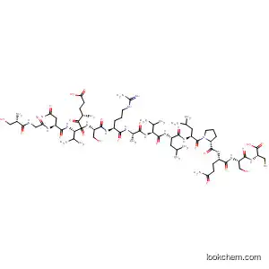 Molecular Structure of 654667-72-8 (L-Cysteine,
L-serylglycyl-L-asparaginyl-L-a-glutamyl-L-valyl-L-seryl-L-arginyl-L-alanyl-L-
valyl-L-leucyl-L-leucyl-L-prolyl-L-glutaminyl-L-seryl-)