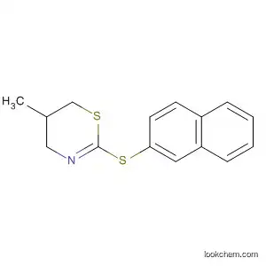 4H-1,3-Thiazine, 5,6-dihydro-5-methyl-2-(2-naphthalenylthio)-
