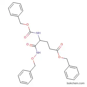 Molecular Structure of 656831-39-9 (Pentanoic acid,
5-oxo-5-[(phenylmethoxy)amino]-4-[[(phenylmethoxy)carbonyl]amino]-,
phenylmethyl ester, (4S)-)