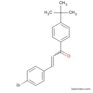 Molecular Structure of 658084-49-2 (2-Propen-1-one, 3-(4-bromophenyl)-1-[4-(1,1-dimethylethyl)phenyl]-)