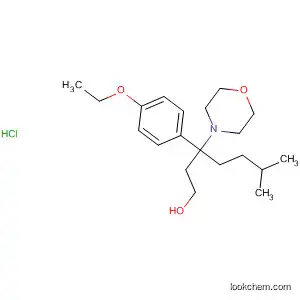 Molecular Structure of 663920-61-4 (4-Morpholinepropanol, a-(4-ethoxyphenyl)-a-(3-methylbutyl)-,
hydrochloride)