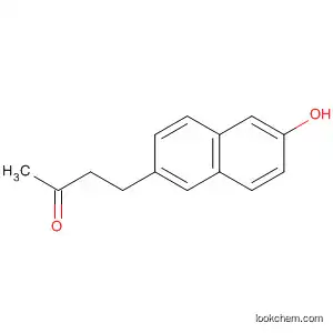 Molecular Structure of 68427-22-5 (2-Butanone, 4-(6-hydroxy-2-naphthalenyl)-)