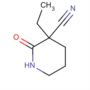 3-Piperidinecarbonitrile, 3-ethyl-2-oxo-