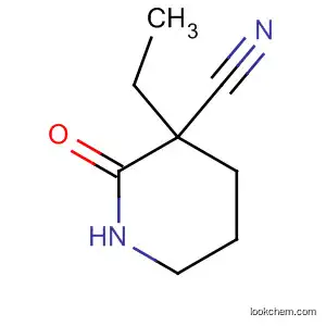 3-Piperidinecarbonitrile, 3-ethyl-2-oxo-
