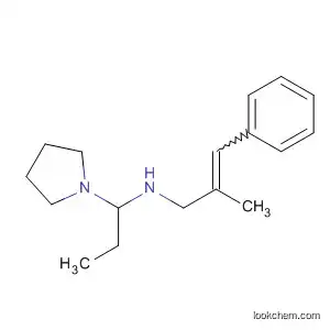1-Pyrrolidinepropanamine, N-(2-methyl-3-phenyl-2-propenyl)-