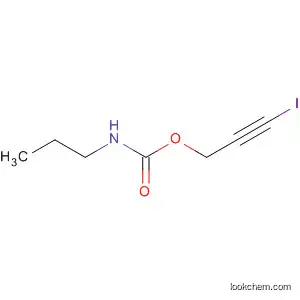 Molecular Structure of 72571-02-9 (Carbamic acid, propyl-, 3-iodo-2-propynyl ester)