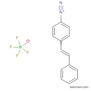 Benzenediazonium, 4-(2-phenylethenyl)-, tetrafluoroborate(1-)