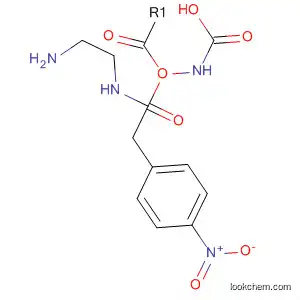 Molecular Structure of 738620-39-8 (Carbamic acid, [[(2-aminoethyl)amino]carbonyl]-, (4-nitrophenyl)methyl
ester)