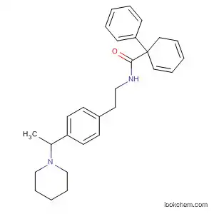 Molecular Structure of 742083-99-4 ([1,1'-Biphenyl]-4-carboxamide,
N-[2-[4-[1-(1-piperidinyl)ethyl]phenyl]ethyl]-)