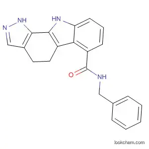 Pyrazolo[3,4-a]carbazole-6-carboxamide,
1,4,5,10-tetrahydro-N-(phenylmethyl)-