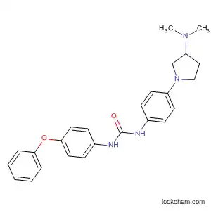 Urea,
N-[4-[3-(dimethylamino)-1-pyrrolidinyl]phenyl]-N'-(4-phenoxyphenyl)-