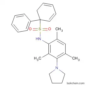 Molecular Structure of 749267-28-5 ([1,1'-Biphenyl]-4-sulfonamide,
N-[2,4,6-trimethyl-3-(1-pyrrolidinyl)phenyl]-)