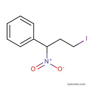 Benzene, (3-iodo-1-nitropropyl)-