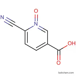 3-Pyridinecarboxylic acid, 6-cyano-, 1-oxide
