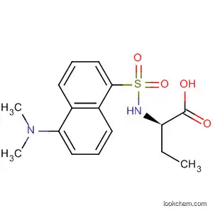 Butanoic acid, 2-[[[5-(dimethylamino)-1-naphthalenyl]sulfonyl]amino]-,
(2R)-