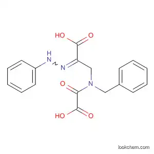 Molecular Structure of 781650-08-6 (Propanoic acid,
3-[(carboxycarbonyl)(phenylmethyl)amino]-2-(phenylhydrazono)-)