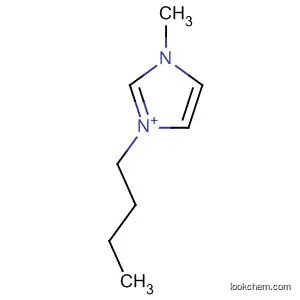 Molecular Structure of 80432-08-2 (1H-Imidazolium, 1-butyl-3-methyl-)