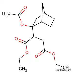 Molecular Structure of 80484-31-7 (Butanedioic acid, [2-(acetyloxy)bicyclo[2.2.1]hept-2-yl]-, diethyl ester)